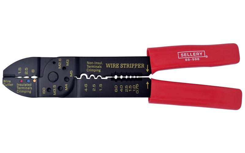 88-998  5 WAY DELUXE CRIMPING TOOL