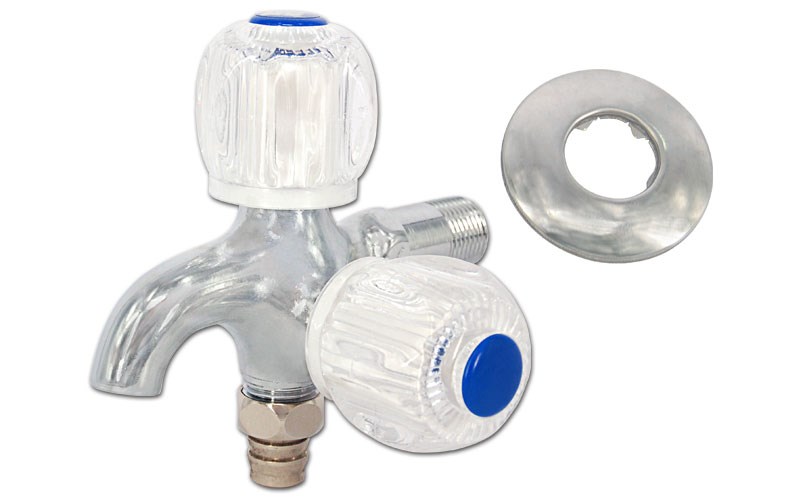 4分水晶雙出口長栓