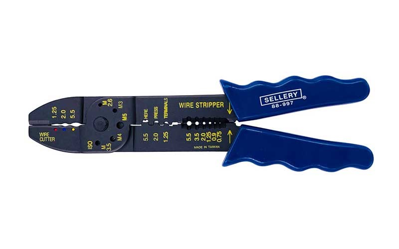 5 WAY DELUXE CRIMPING TOOL 9”