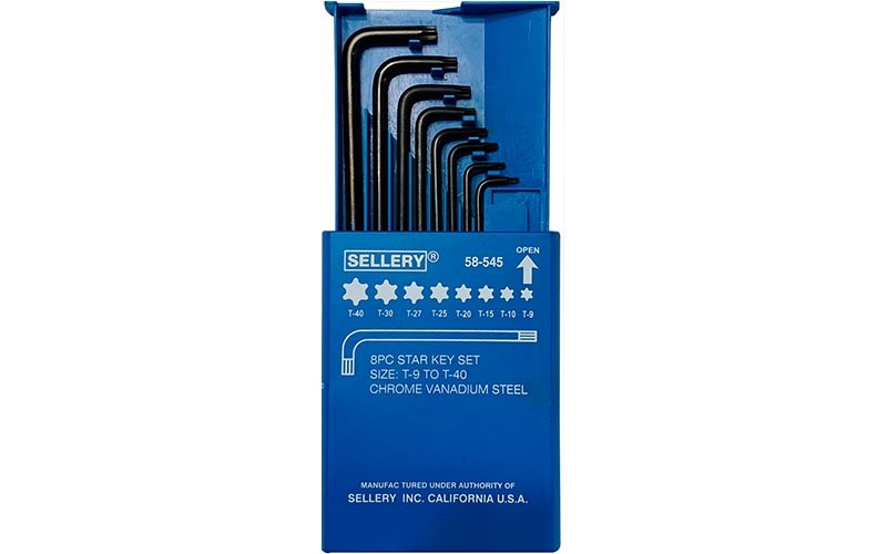  8PC TORX KEY SET