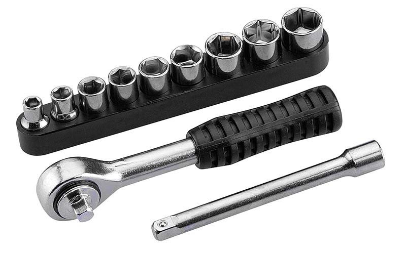 11PC MINI RATCHET HANDLE SET