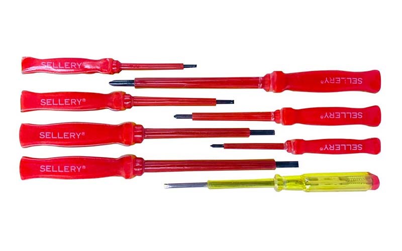 8PC ELECTRIC SCREWDRIVER SET