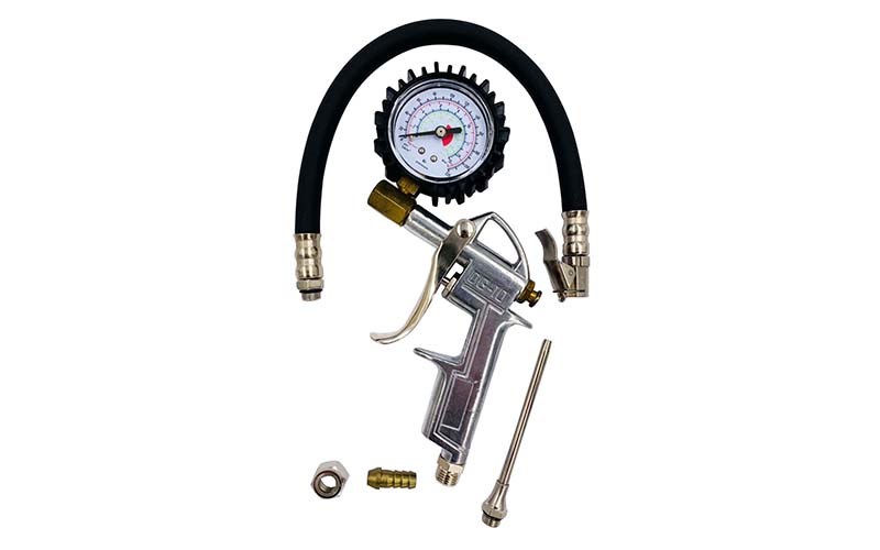 4 IN 1 TIRE INFLATOR WITH CLIP