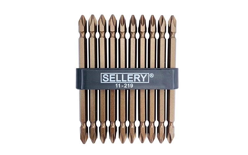 10PC DOUBLE END POWER BITS