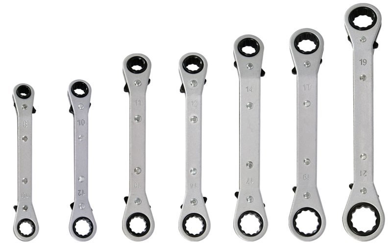 OFFSET RATCHET BOX WRENCH