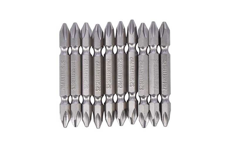 10PC DOUBLE END POWER BITS