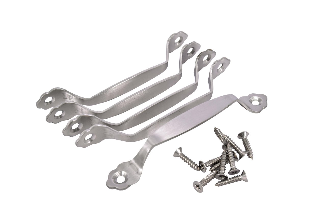 16-828 不銹鋼門把-5入