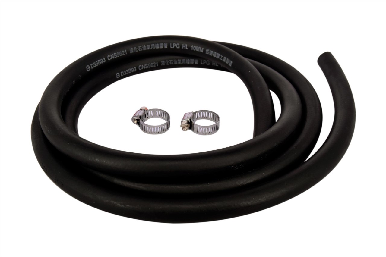 20-457 橡膠瓦斯軟管 3分 x 7尺