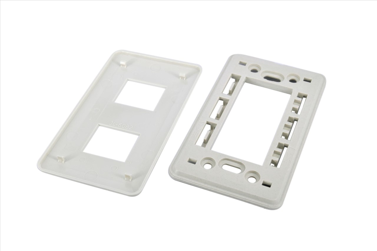 97-052 卡式蓋板-1聯2孔