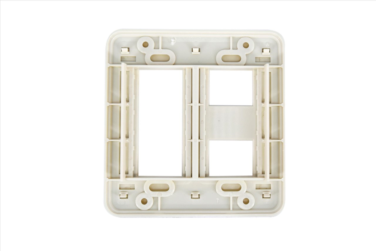 97-067 歐風卡式2聯5孔蓋板