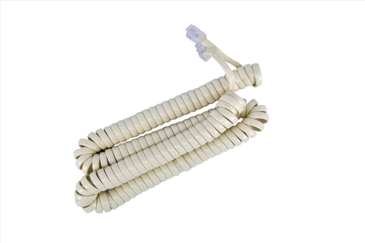 97-006 電話聽筒線 4C-15尺