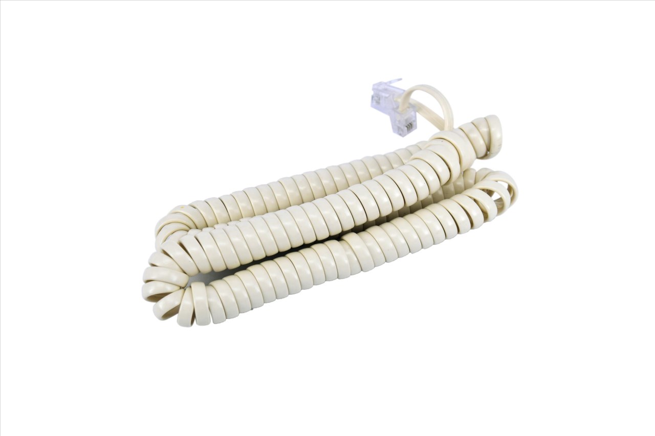 97-006 電話聽筒線 4C-15尺