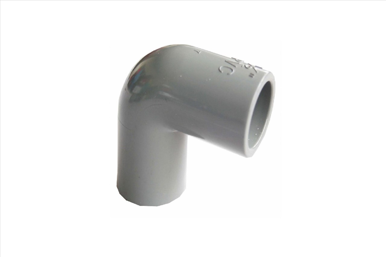 23-185 塑膠彎頭-給水OL 1/2"