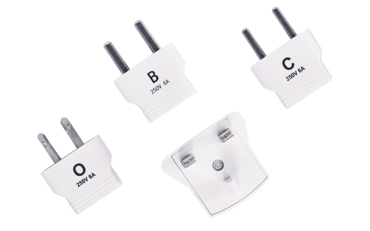 KUTA-124A 全球通旅遊插頭轉換組/四件套