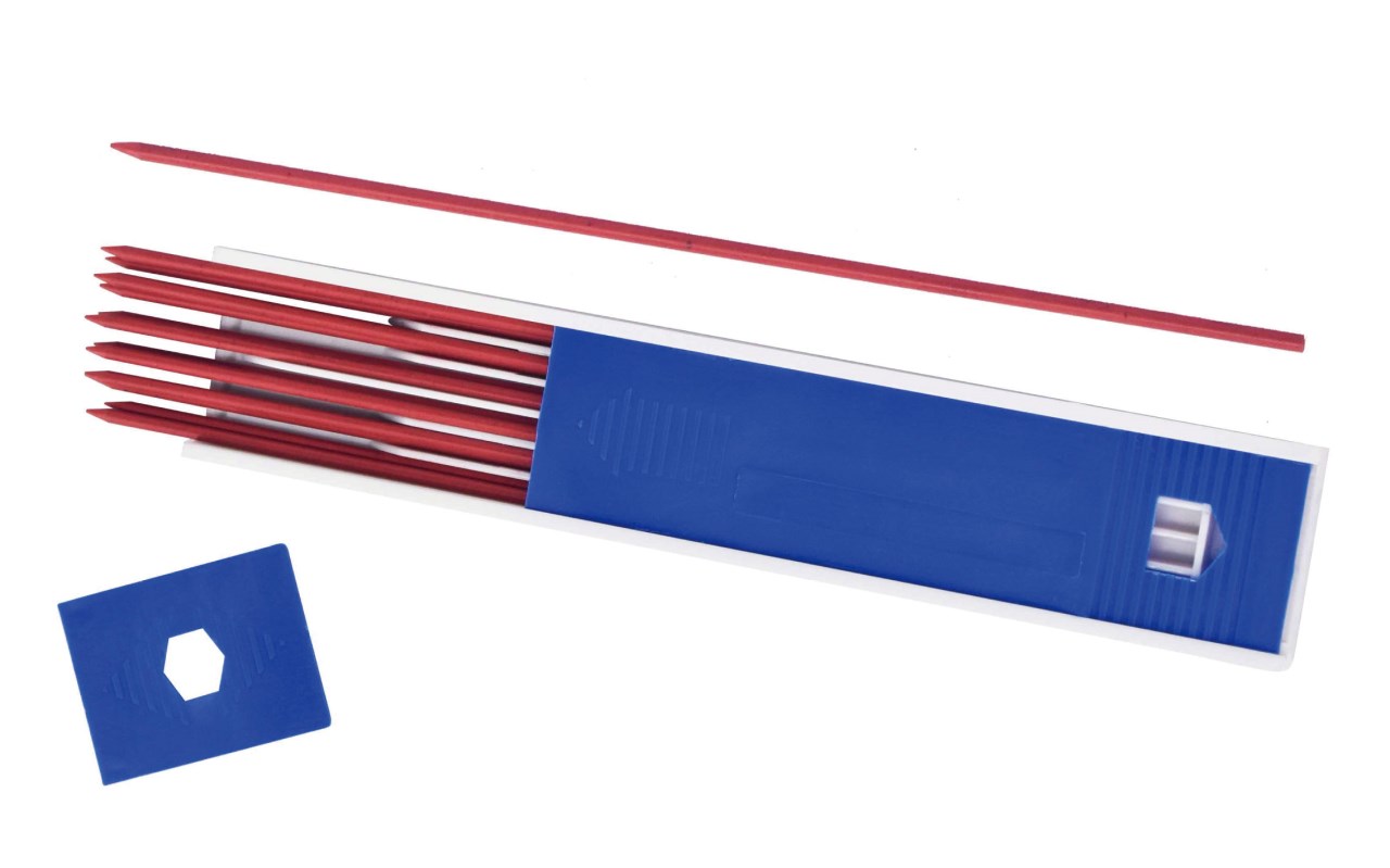 92-859 工程筆筆芯-紅 12入/卡