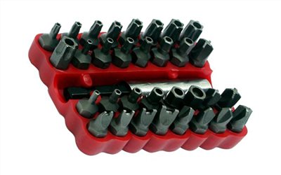 11-259  33PC SECURITY BIT SET
