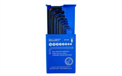 58-540  8PC HEX KEY WRENCH SET
