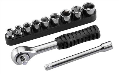 11-281  11PC MINI RATCHET HANDLE SET