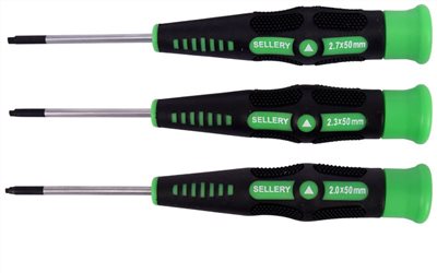 11-903  3PC TRIANGLE HEAD SCREWDRIVER