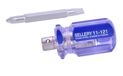 11-121  2 WAY MINI SCREWDRIVER 1.2”