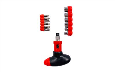 11-288  13PC RATCHET DRIVER & SOCKET SET
