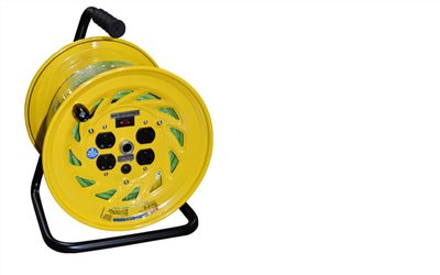 自動斷電型電纜輪座