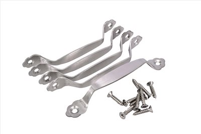 16-828 不銹鋼門把-5入