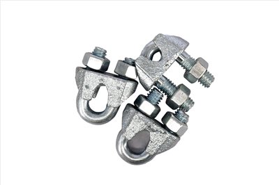 19-713 日式鋼索夾-1/4英吋