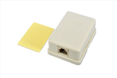 97-002 1孔電話接線盒 4C單孔