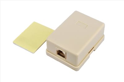 97-001 1孔電話接線盒 2C單孔