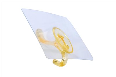 19-655 方形衣帽掛鉤-2入