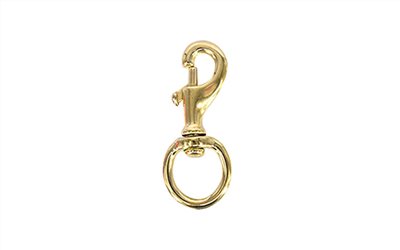 A19-105 銅製犬鍊頭-8分